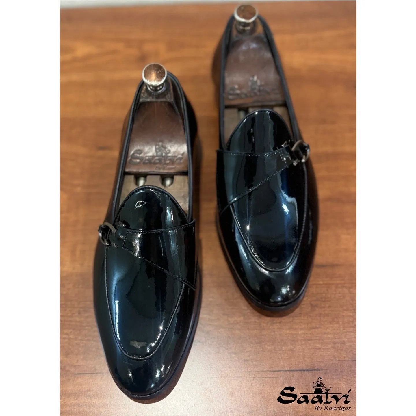 Belgian Loafers Patent Mortiz