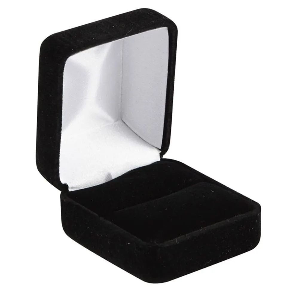 Black Tungsten Carbide Ring  Brushed Finish with Silver Colored Center Groove 8mm