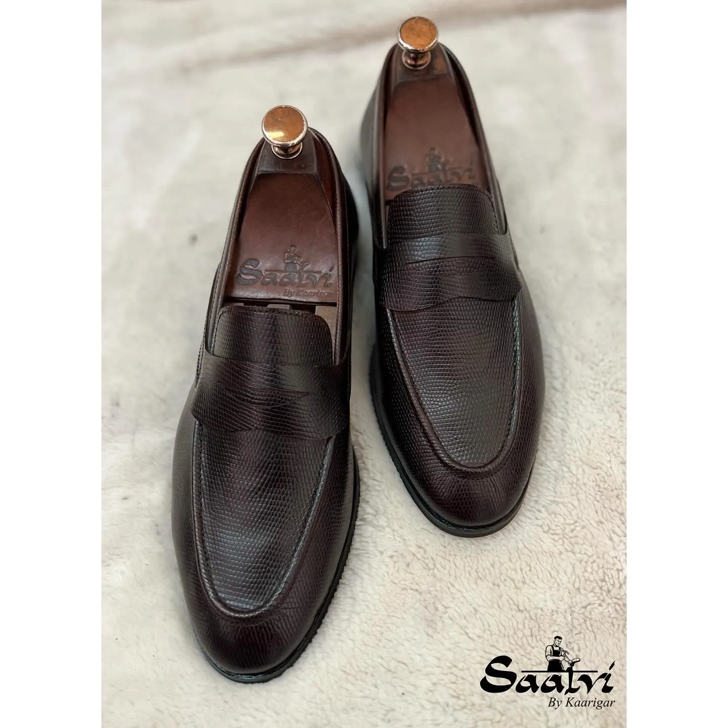 Brown Penny Loafers