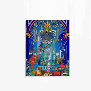 Cobalt Blue Palace - Art Print