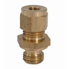 COUPLING 1/2 UNF(M)-1/4"TUBE