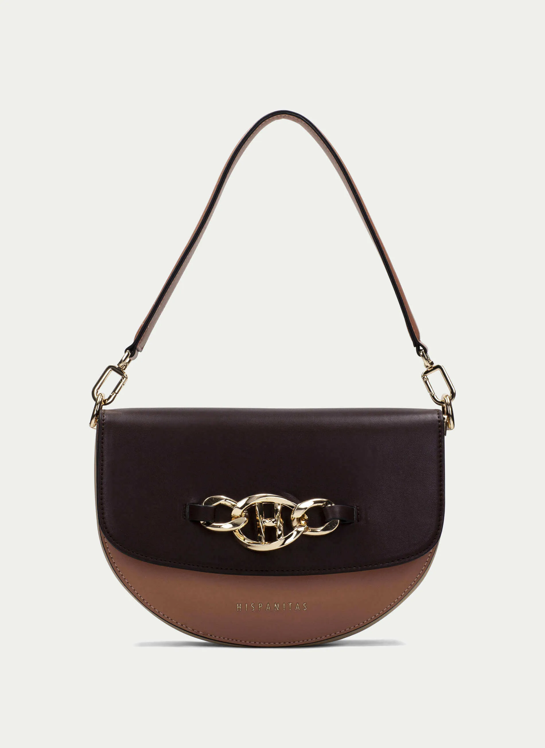 Hispanitas Leather Shoulder Bag - Brown