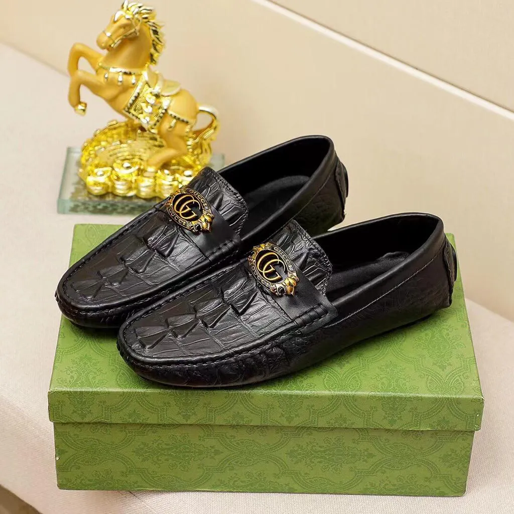 Men Ultimate Premium Loafers With Logo Initial