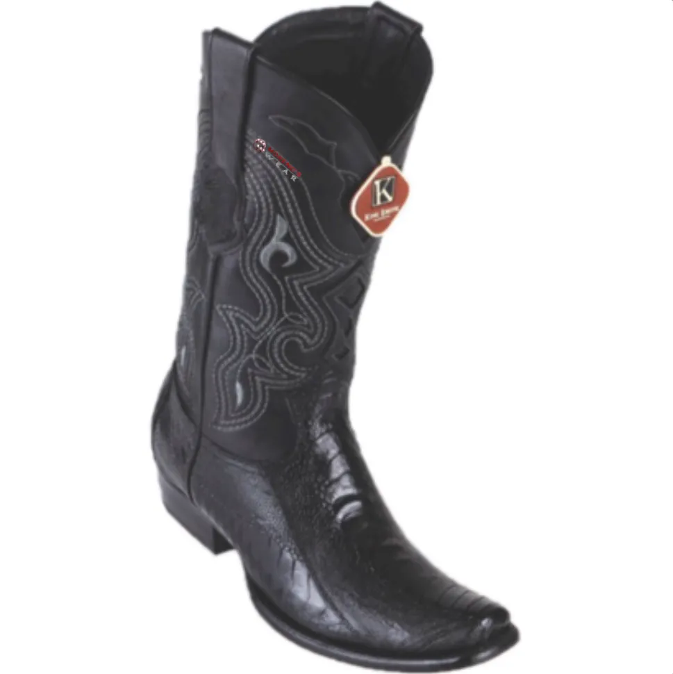 Men’s Los Altos Ostrich Leg Boots Dubai Toe