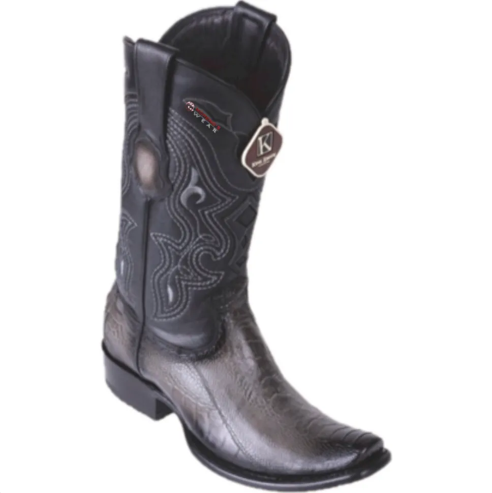 Men’s Los Altos Ostrich Leg Boots Dubai Toe
