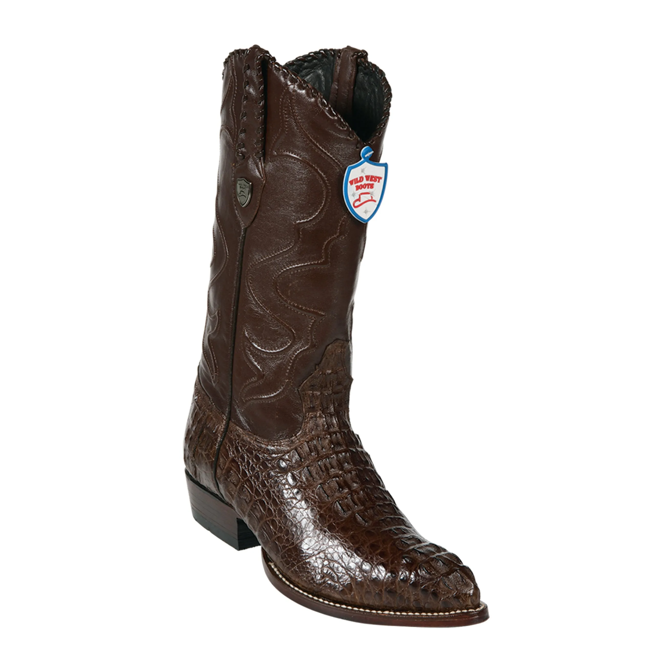 Men's Wild West Caiman Hornback Boots J Toe