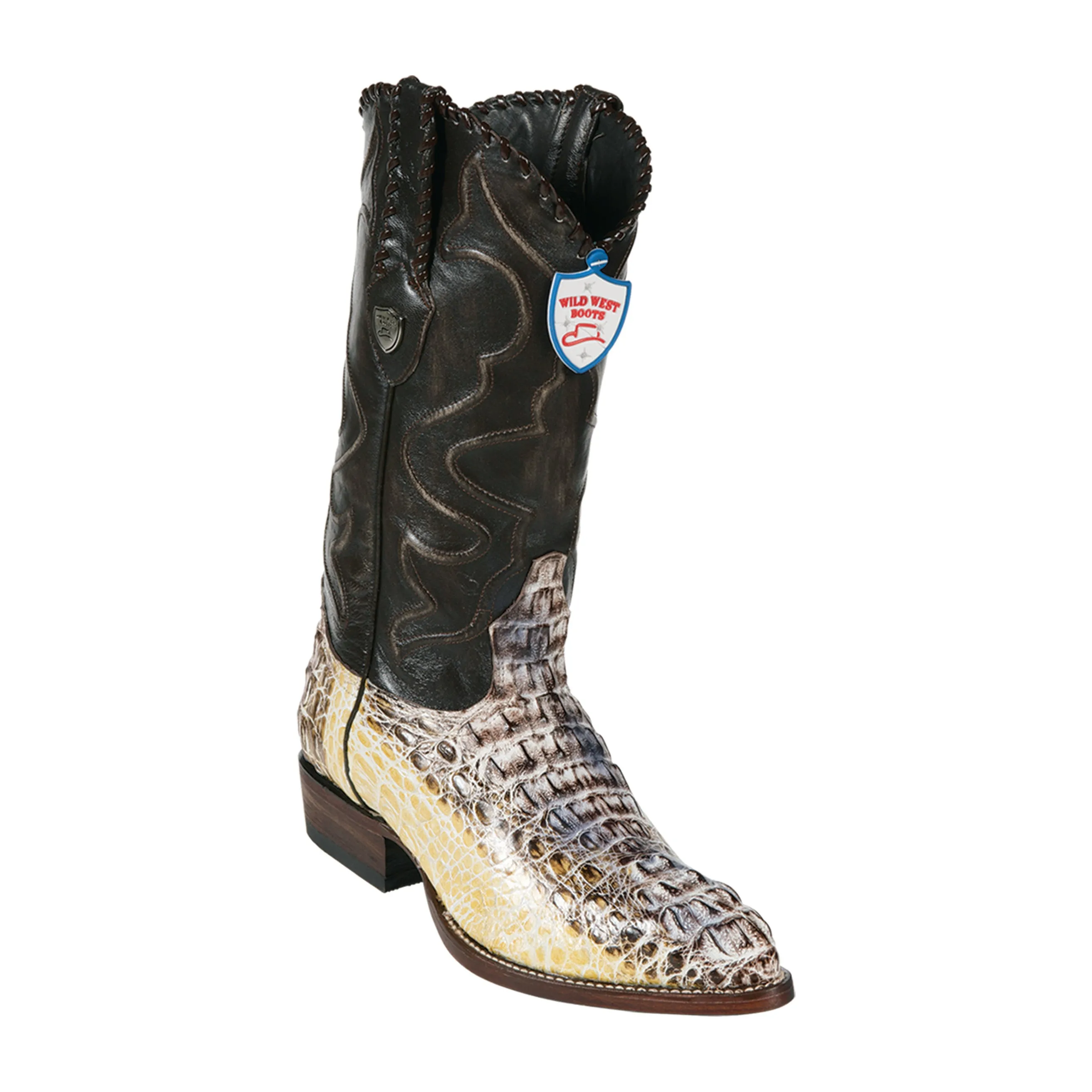 Men's Wild West Caiman Hornback Boots J Toe