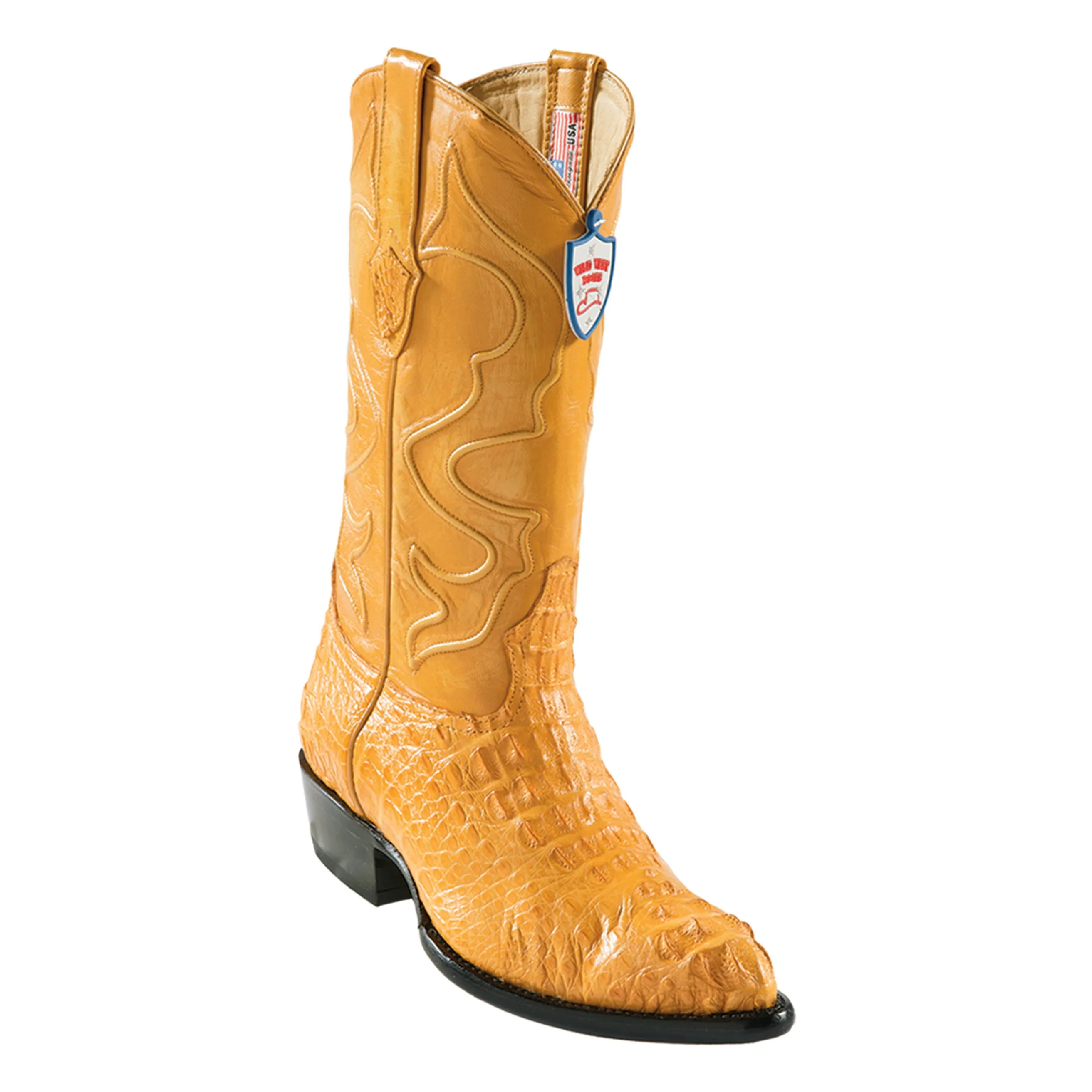 Men's Wild West Caiman Hornback Boots J Toe