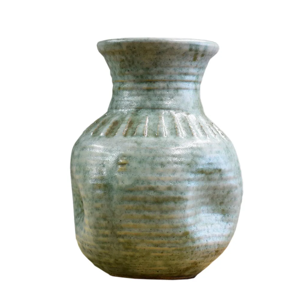 Vase 10" Jade