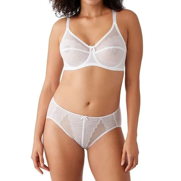 Wacoal NWT Retro Chic Full Figure Underwire Lace Bra Sz 36DD