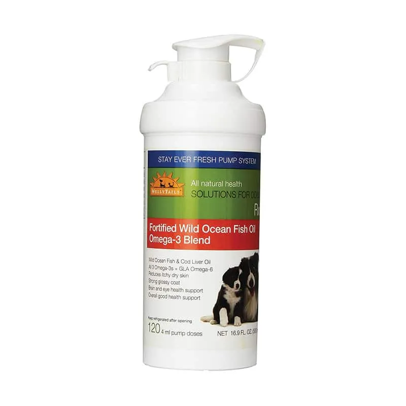 Welly Tails - Fortified Wild Ocean Oil-3 Blend - 400ml