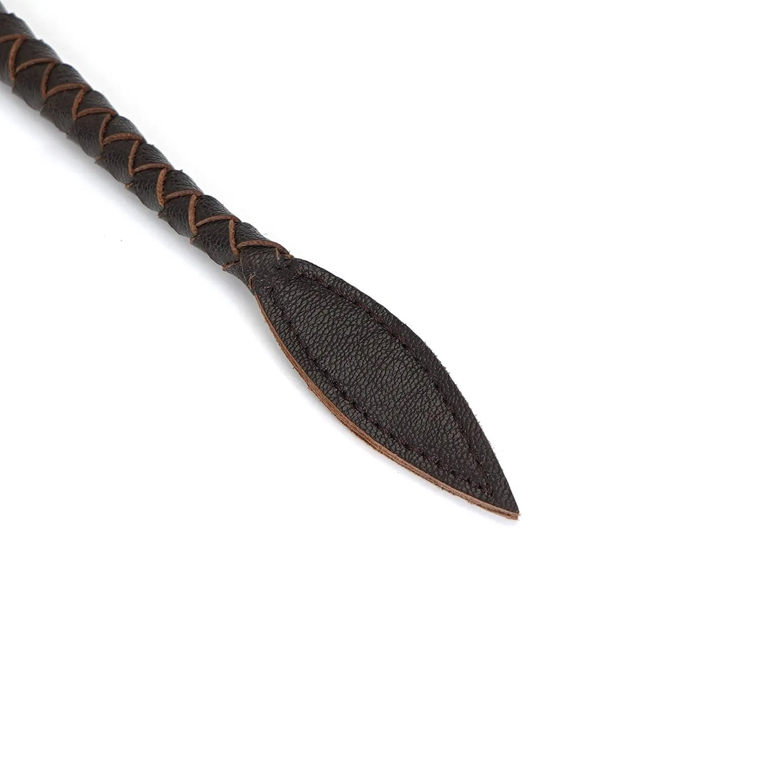 Wild Gent Brown Lamb Leather Whip
