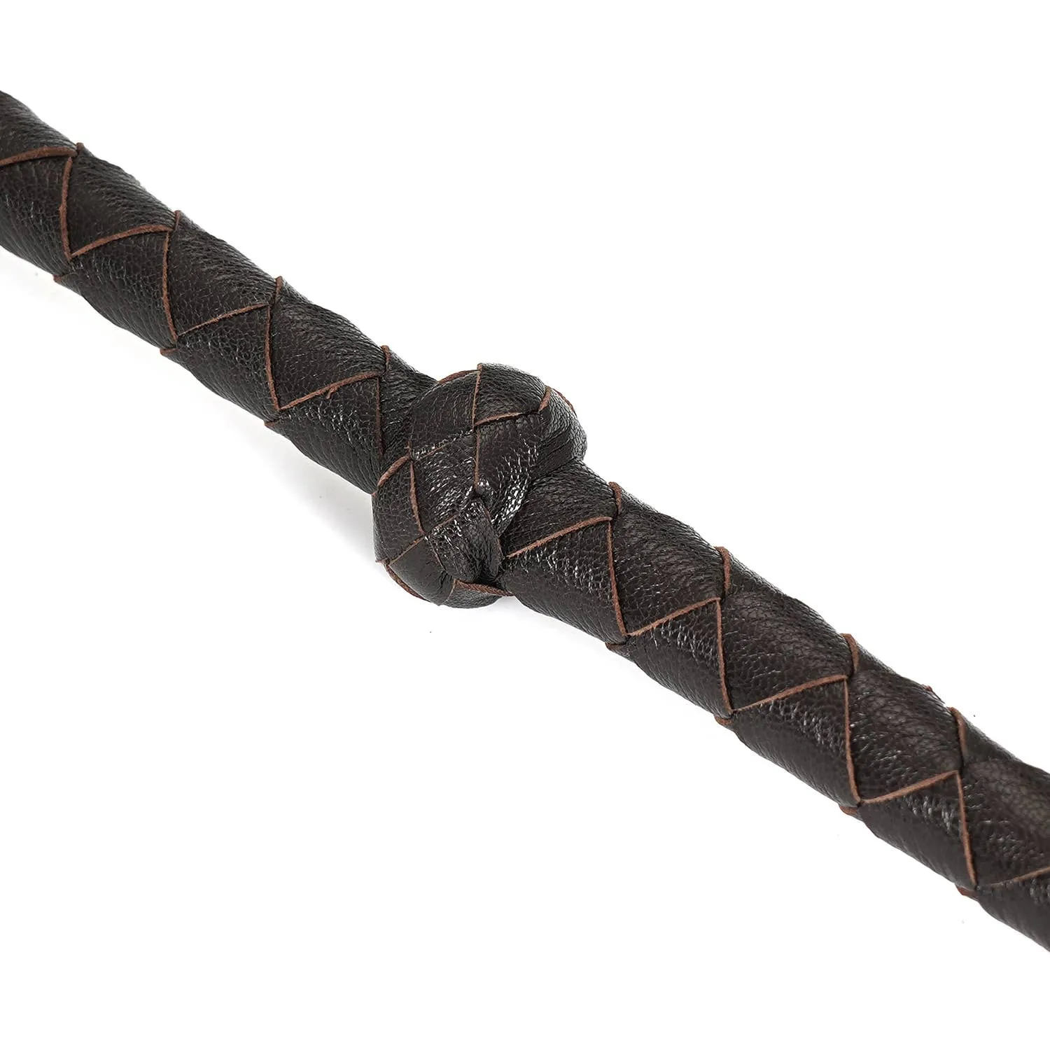 Wild Gent Brown Lamb Leather Whip